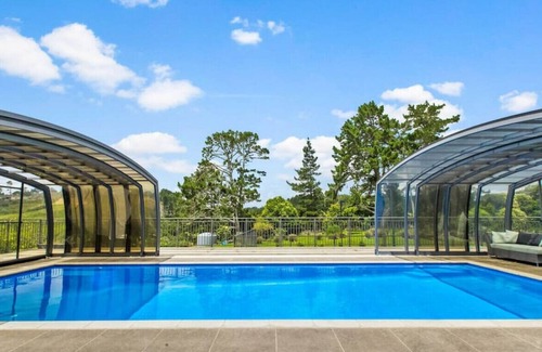 Whitford House | Luxe Whitford Mansion | Pool & Tennis Court