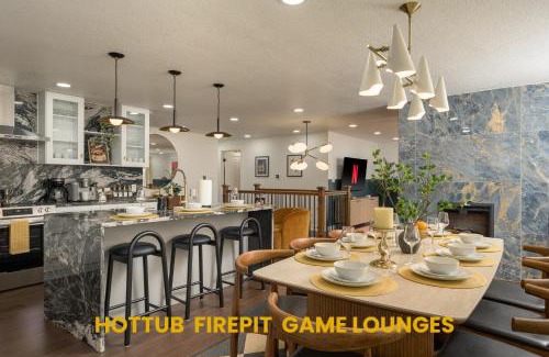 Allendale Area House | Luxehottubfirepitgameroomsspeakeasyfamretreat