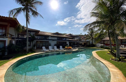 Village da Ferradura Villa | LuxoBrasil #BZ35 Villa Ocean Bliss 09 Bedrooms Beach Front Buzios Seasonal Rent