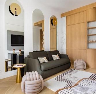 Quartier de la Plaine-de-Monceaux Apartment | Luxueuse Suite # 2 Chambres # Wagram # Paris 17