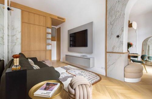 Quartier de la Plaine-de-Monceaux Apartment | Luxueuse Suite # 2 Chambres # Wagram # Paris 17