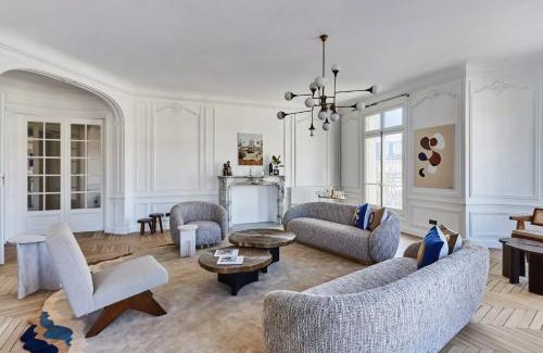 L'Europe Apartment | Luxueux Appartement familial 5 BD, Parc Monceau