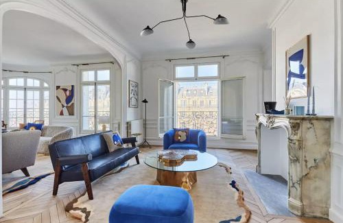 L'Europe Apartment | Luxueux Appartement familial 5 BD, Parc Monceau