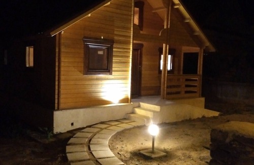 Aldeadavila de la Ribera Cabin | Luxury Wooden Cabins - Countryside View