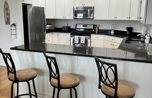 Seaside Heights Condo | Luxurious 2 bedroom, 2 Bath Multi Level Condo with Roof Top Terrace