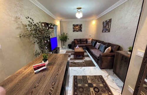 As-Sayidah Zaynab Apartment | Luxurious 3BR/3BA Apartment in Downtown Cairo: Wi-Fi, AC, Parking, and City View