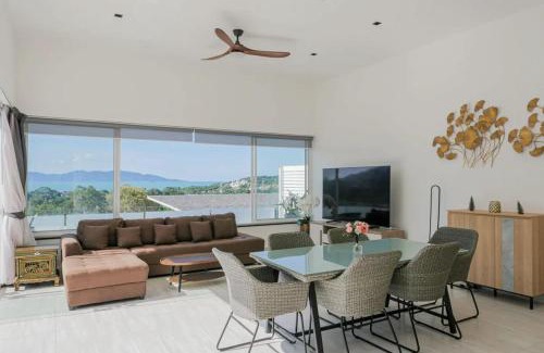 Bophut Hills Villa | Luxurious 3br Villa Malina Sea & Jungle Views
