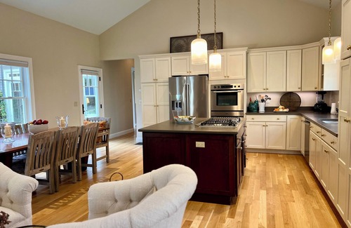 Woodstock House | Luxurious 5-BR home in peaceful 3+-acre setting with heated, salt-water pool!