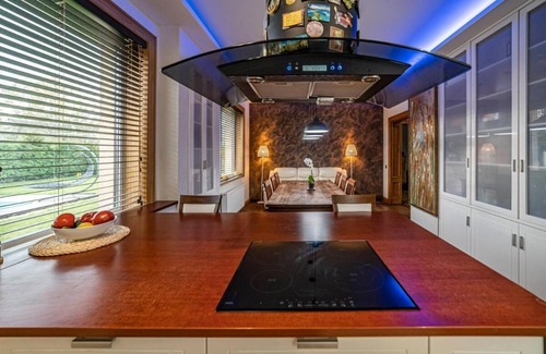 Latgale Suburb Villa | Luxurious Amber Villa With Private Pool and Garden Views