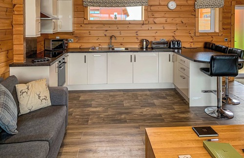 Hollym Ski Chalet | Luxurious and contemporary Finnish log lodge, perfect for a relaxing break away with your pet(s).