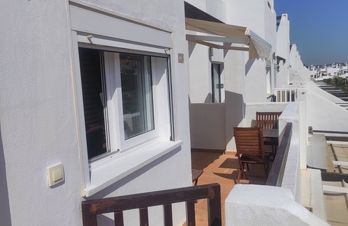 Alhama de Murcia Apartment | Luxurious apartament in golf resort with roof solarium, pool & garden.