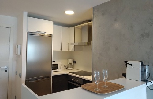 Almadraba-Canyelles Apartment | Luxurious apartment in front of the beach, pool, parking and spectacular views