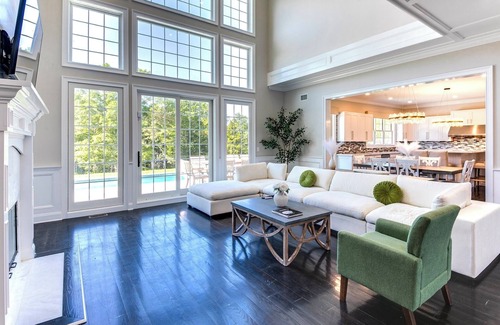 Shinnecock Hills House | Luxurious Atterbury Hills Southampton Home with Pool. Private Beach Access