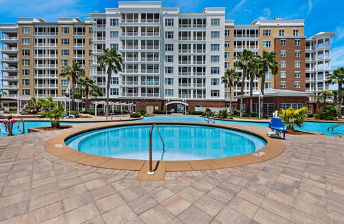 Upper Grand Lagoon Condo | Luxurious bayfront condo in a gated resort with an amazing pool & hot tub