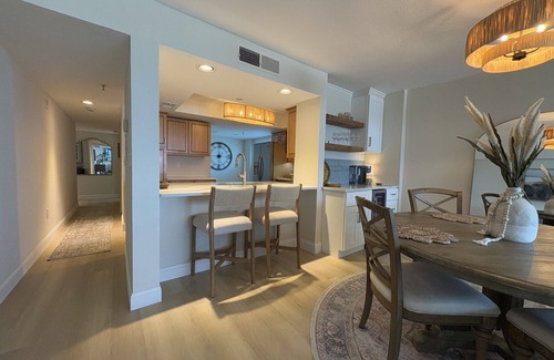 Sunset Reef Condo | Luxurious Beachfront Boutique style corner unit Condo with Private Balcony!