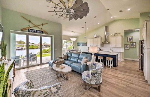 Naples House | Luxurious Canal-Front Retreat w/Game Room!