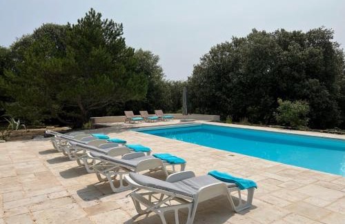 Les Vans Villa | Luxurious family house with pool in Ardèche.