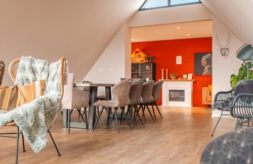 Rijs Villa | Luxurious forest villa "De Steenbok" close to forest and IJsselmeer