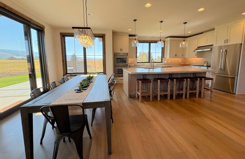 Driggs House | Luxurious Mountain Retreat w/Teton Views + Hot Tub