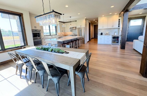Driggs House | Luxurious Mountain Retreat w/Teton Views + Hot Tub