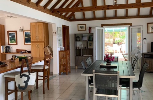 Falmouth House | Luxurious Oceanfront Villa with Stunning Views Over Montserrat