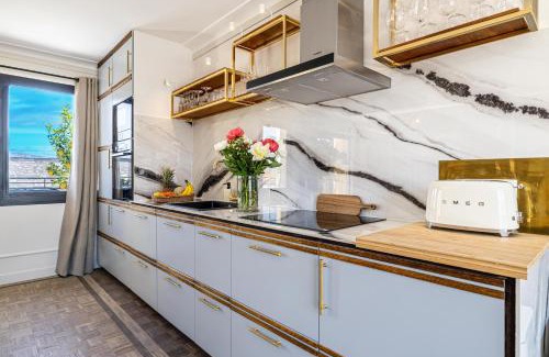 Gambetta Apartment | Luxurious penthouse, 2 bedroom suites, 3 spacious terraces, gorgeous views of mountains and sea,