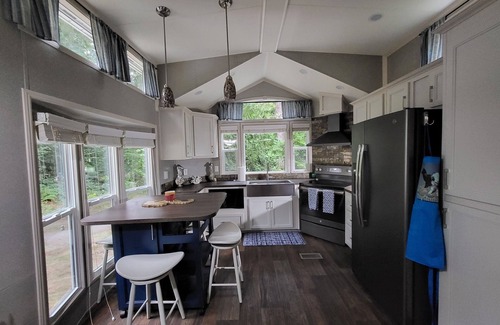 Port Angeles Cottage | Luxurious quiet cottage on 25 acre rescue farm. In the forest above Port Angeles