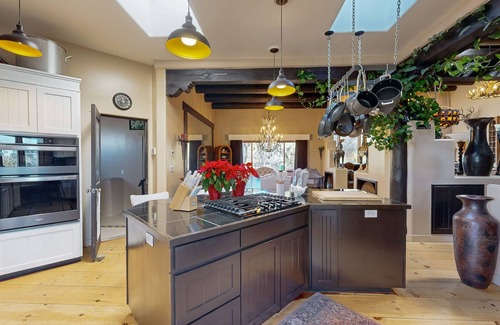 Santa Fe House | Luxurious retreat w/hot tub, sauna, indoor swim spa + arcade