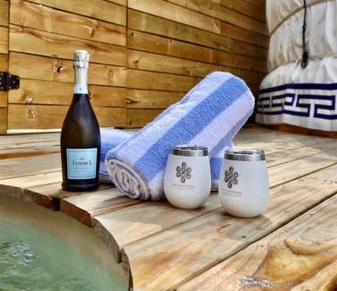 Dripping Springs Other | Luxurious Romantic Yurt with Hot Tub in Dripping Springs, Texas