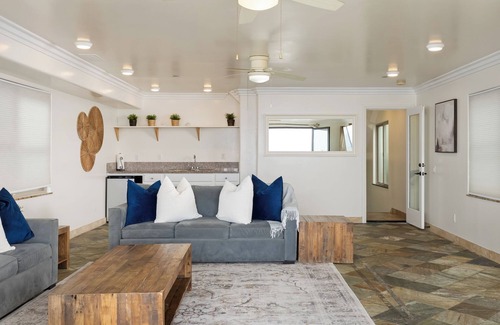 South Oceanside House | Luxurious Single Family Pet Friendly Oceanfront Home with Two Spas P825-X