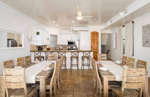 South Oceanside House | Luxurious Single Family Pet Friendly Oceanfront Home with Two Spas P825-X