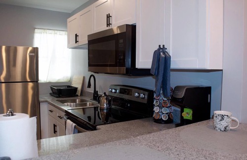 Downtown Condo | Luxurious Suite on w/Pool in Freeport