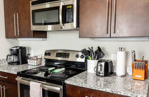 Rolling Mill Hill Condo | Luxurious Top Floor 2 Br 2 Ba Downtown Condo-#604
