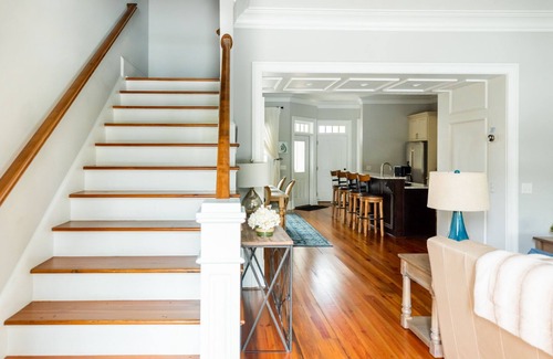 Historic Downtown Savannah House | Luxurious Townhome Near Forsyth Park with Private Parking by Lucky Savannah