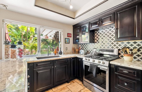 University City House | Luxurious Tropical Retreat w/Pool and Hot Tub