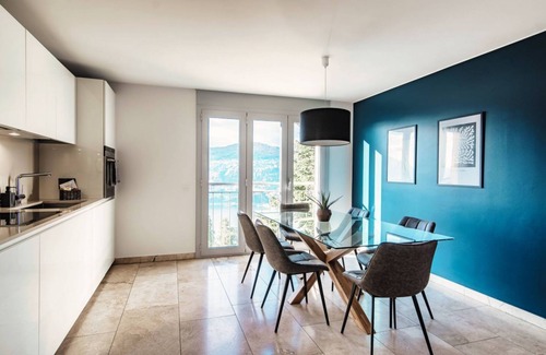 Montagnola Apartment | Luxurious two-bedroom apartment with Lake View (COLLINA D'ORO)