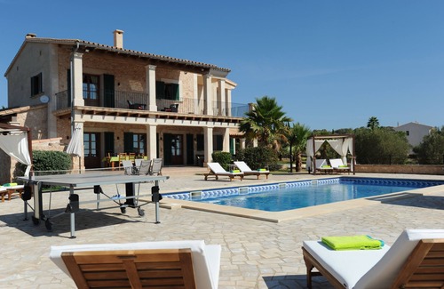 Son Gual Villa | Luxurious Villa with pool, BBQ, swings, tennis court, Volleyball court, Gym