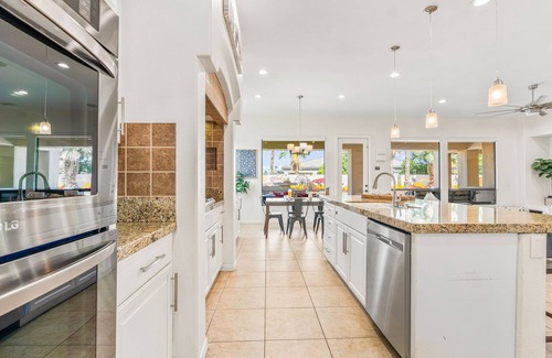 Rancho Santana House | Luxurious Villa Living in Indio w/Pool/Spa