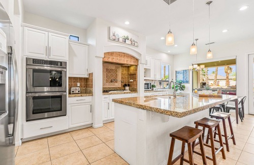 Rancho Santana House | Luxurious Villa Living in Indio w/Pool/Spa