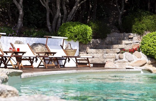 Punta Sardegna Villa | Luxurious Villa “Porto Rafael sunset” with Sea View, Pool, Wi-Fi, A/C, Terrace & Garden
