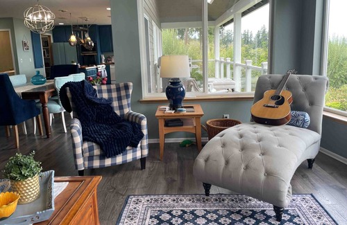 Hansville House | Luxurious water view home surrounded by wildlife and breath taking views