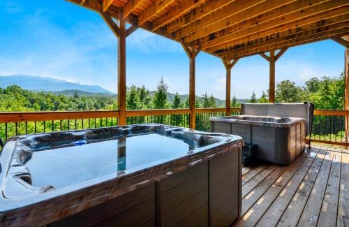 Pittman Center Villa | Luxury 14BR Haven: Views Games Hot Tubs More