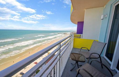 Brush - Stewarts House | Luxury 17th Floor 1 BR Condo Direct Oceanfront Wyndham Ocean Walk Resort Daytona Beach | 1708