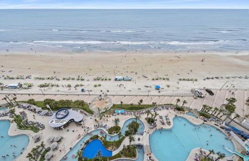 Brush - Stewarts House | Luxury 17th Floor 1 BR Condo Direct Oceanfront Wyndham Ocean Walk Resort Daytona Beach | 1702