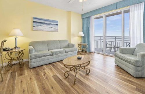 Brush - Stewarts House | Luxury 17th Floor 1 BR Condo Direct Oceanfront Wyndham Ocean Walk Resort Daytona Beach | 1702