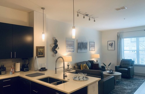 Buckhead Village Apartment | Luxury 1Bed /1 Bath in Buckhead (Full Service Building)