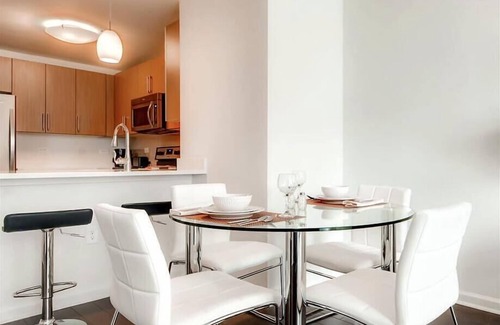 Hudson Exchange Apartment | Luxury 1BR | Health Club | Pool | Near PATH