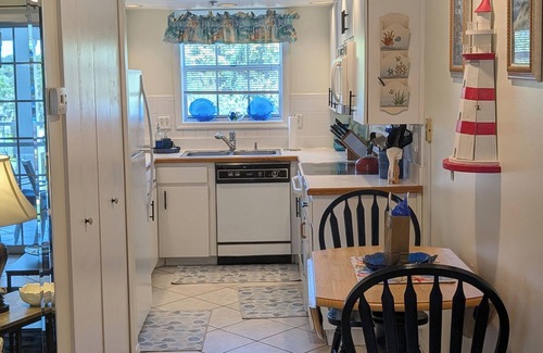 Lutz Condo | Luxury 1BR King Condo, Private Lanai, Pet-Friendly - Clothing Optional