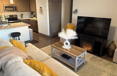 Houston Apartment | Luxury 1BRw/Balcony Near Airport