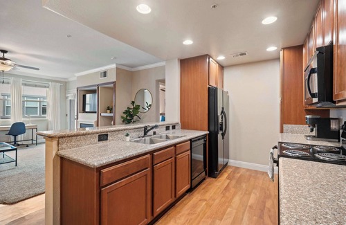 Reno/Tahoe Airport Apartment | Luxury 2BR 2BA Apartment with Pool, Gym & Theater